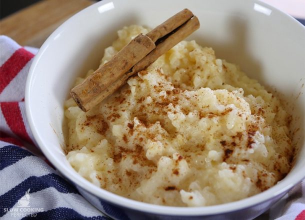 Creamy Slow Cooker Rice Pudding - Slow Cooking Perfected