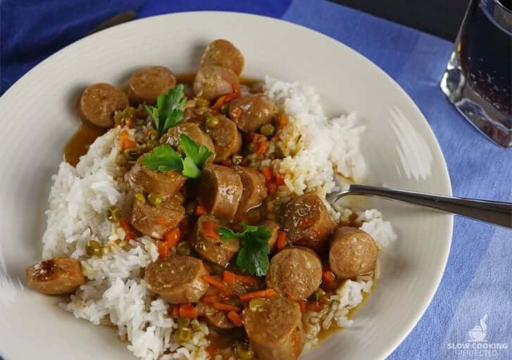 Slow Cooker Sausage Casserole