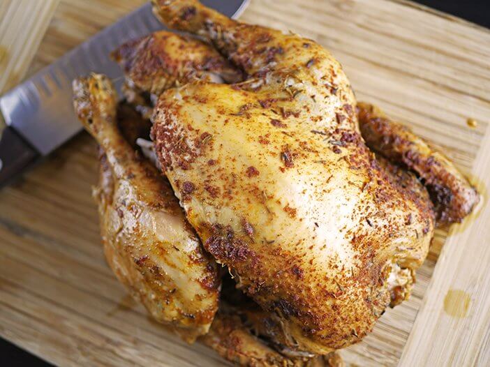Slow Cooker Whole Chicken