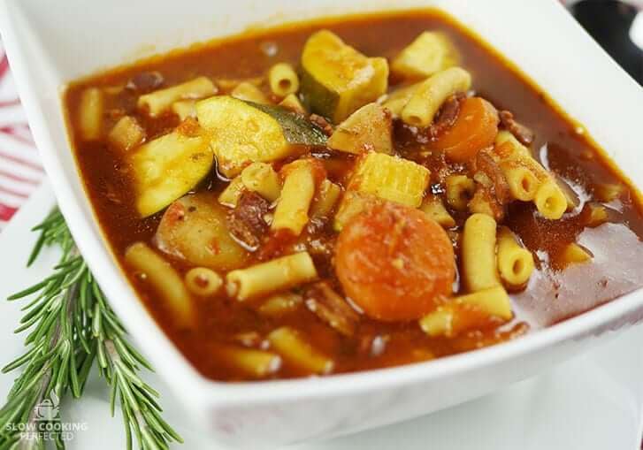 Slow Cooker Minestrone
