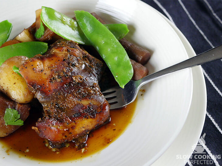 Honey Garlic Chicken from the Slow Cooker