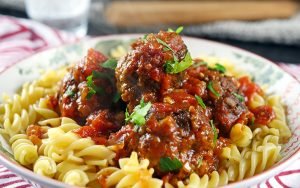 Featured image for Slow Cooker Meatballs in a Tomato Sauce