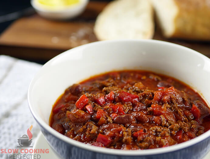 Chili Con Carne from the Slow Cooker