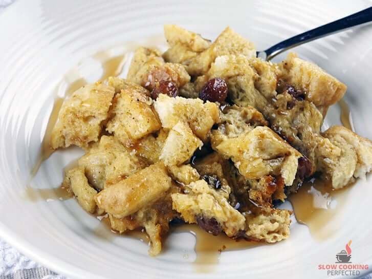 Slow Cooker Bread Pudding