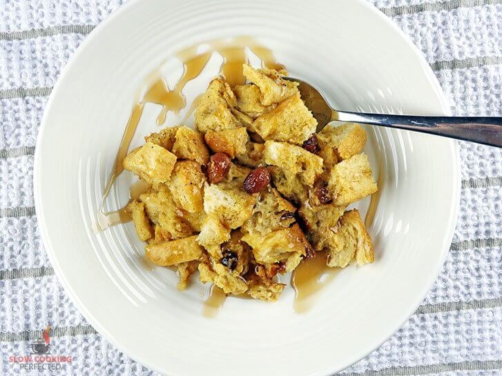 Bread Pudding with honey