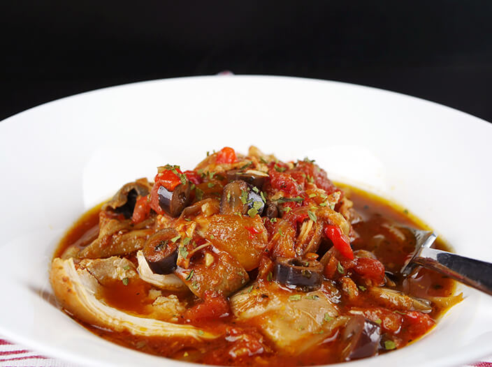 Slow Cooker Chicken Cacciatore