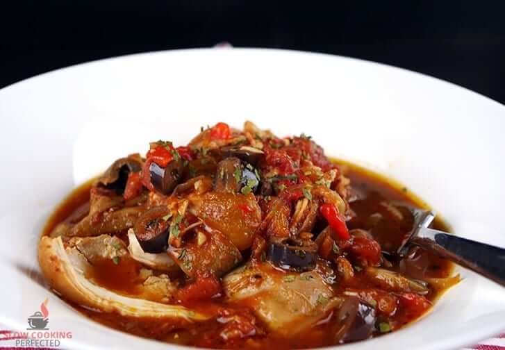 Slow Cooker Chicken Cacciatore - Slow Cooking Perfected