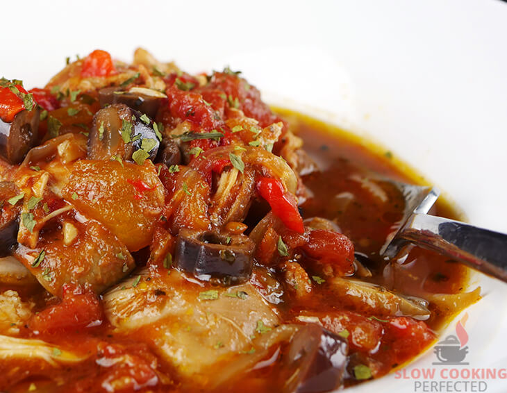 Chicken Cacciatore from the Slow Cooker