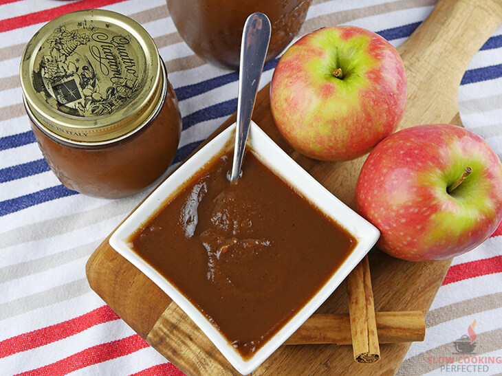 Apple Butter Cooked in a Slow Cooker