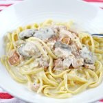 Featured image for Creamy Slow Cooker Chicken Carbonara