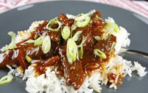 Featured image for Slow Cooker Mongolian Beef