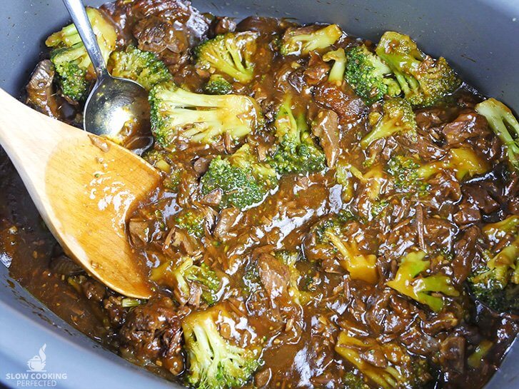 Beef & broccoli in the Slow Cooker