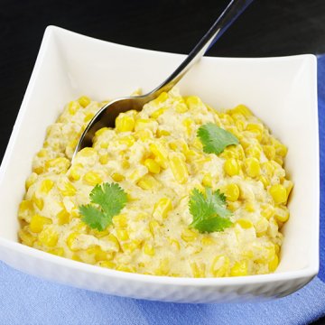 Simple Slow Cooker Creamed Corn