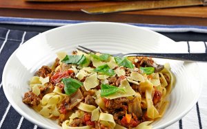 Featured image for Slow Cooker Bolognese Sauce
