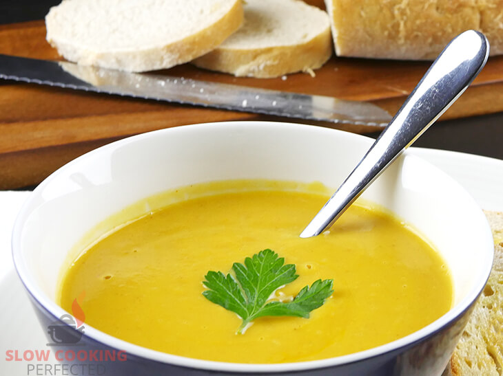Slow Cooker Pumpkin Soup with Cream