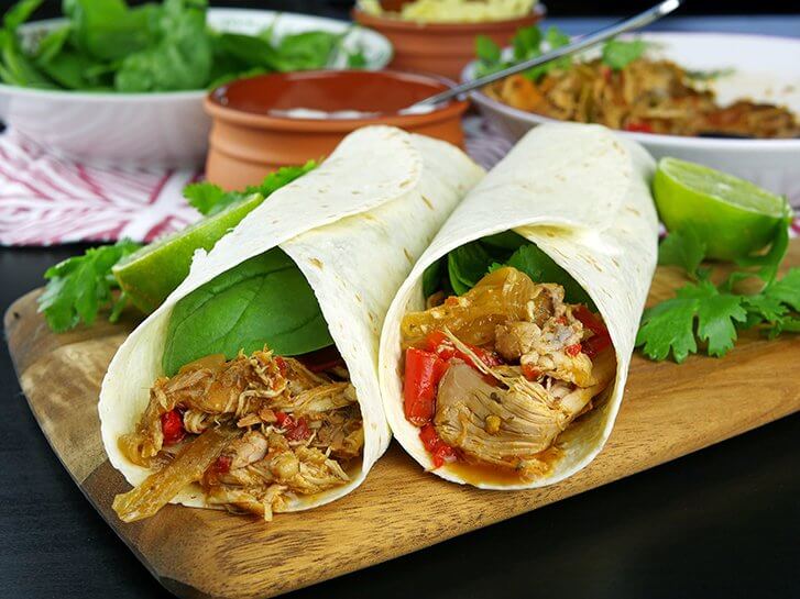 Slow Cooker Chicken Fajitas