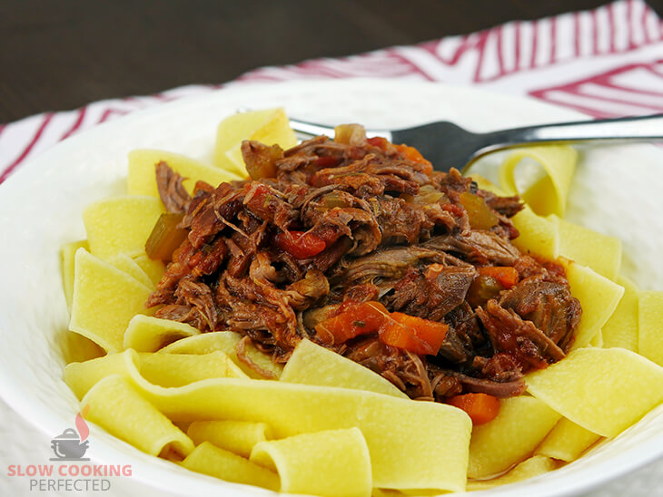 Slow-Cooked Lamb Shoulder Ragu