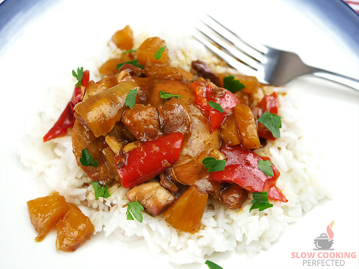 Slow Cooker Hawaiian Pineapple Chicken