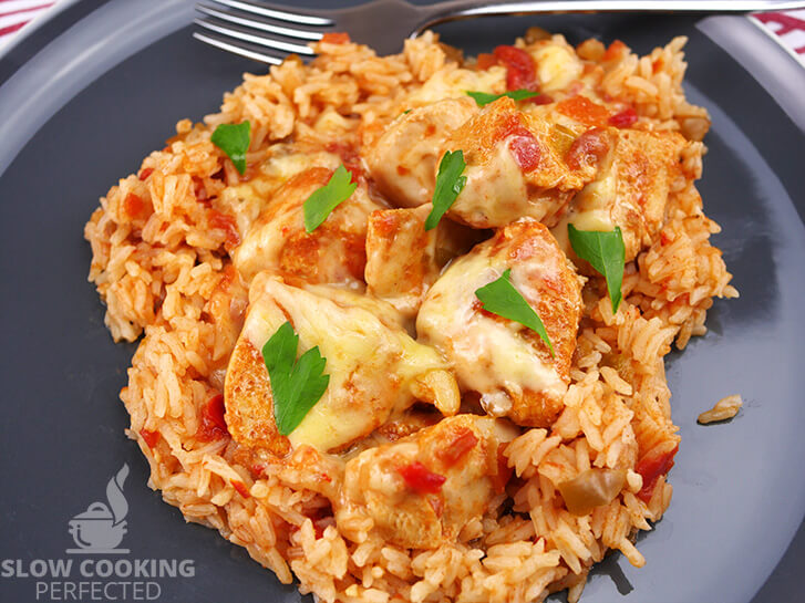 Salsa Chicken with Mexican Rice