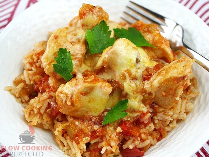 Slow Cooker Salsa Chicken