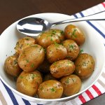 Featured image for Herby Slow Cooker Baby Potatoes