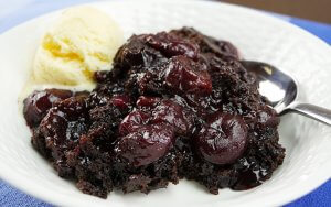 Featured image for Slow Cooker Chocolate Cherry Dump Cake