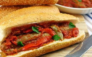 Featured image for Hearty Slow Cooker Sausage & Peppers