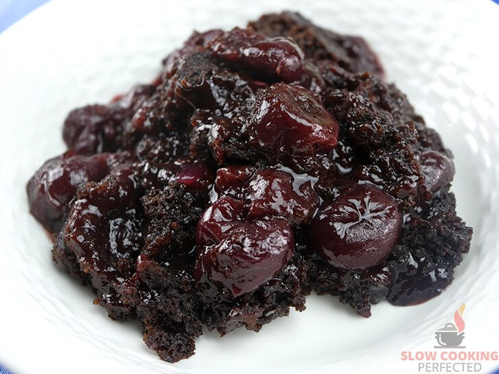 Chocolate Cherry Dump Cake