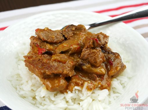 Slow Cooker Satay Beef - Slow Cooking Perfected