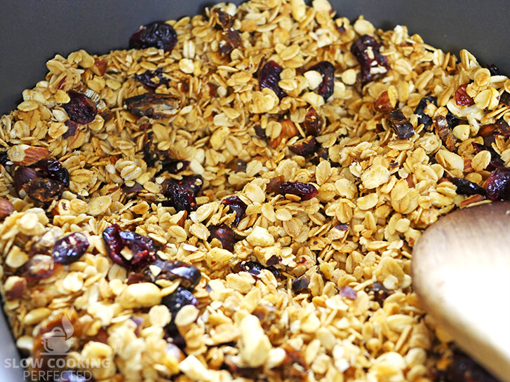 Honey Nut Granola Cooked in the Slow Cooker