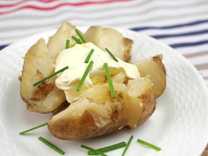How to bake the perfect jacket potato - Fairfields Farm Crisps