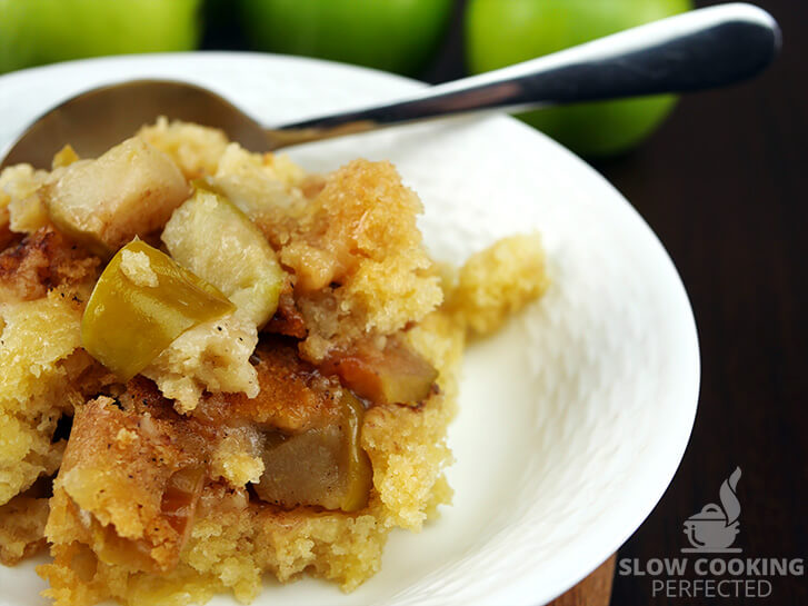 Apple cobbler made from scratch