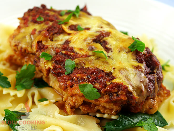 Chicken Parmesan with Pasta