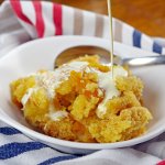 Featured image for Easy Slow Cooker Apricot Dump Cake