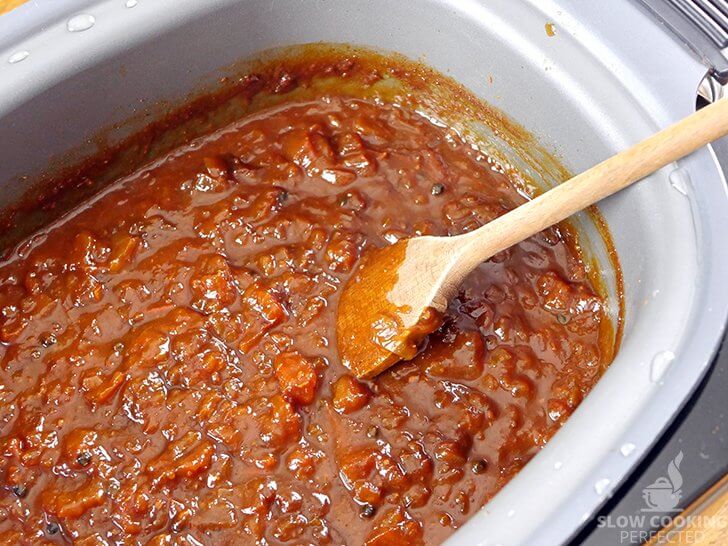 Tomato Chutney in the Slow Cooker