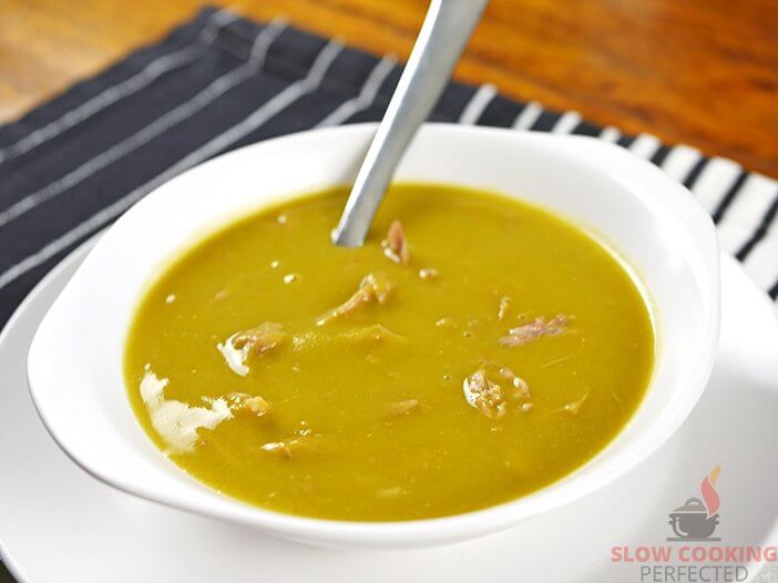 Pea and Ham Soup from the Slow Cooker