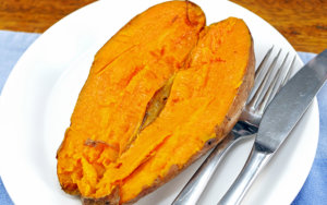 Featured image for Slow Cooker Baked Sweet Potatoes