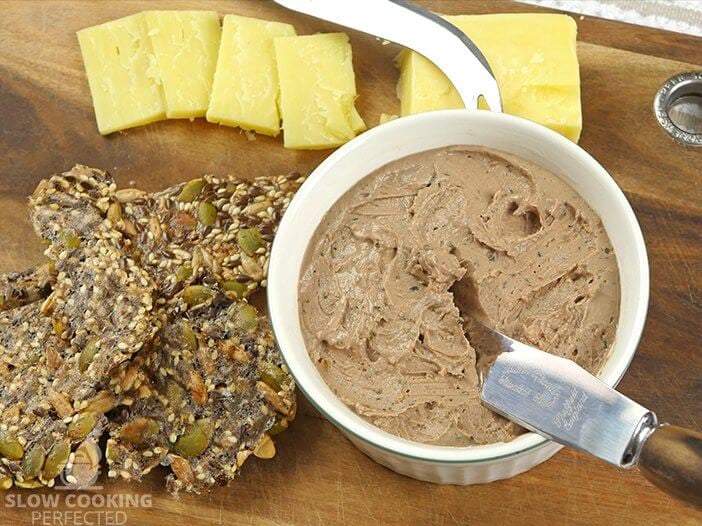 Slow Cooker Chicken Liver Pate