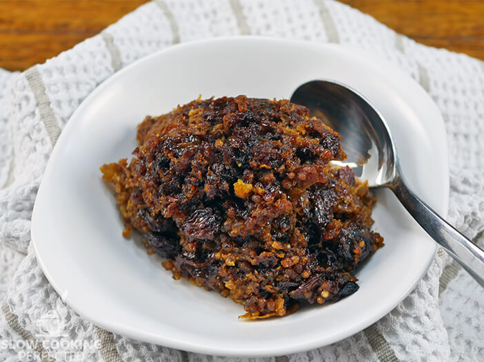 Steamed Sago Plum Pudding