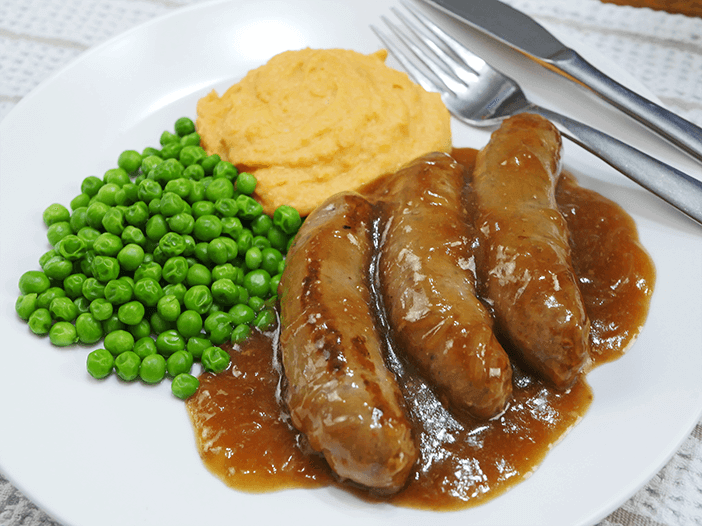 Actifry Sausages with Onion Gravy Recipes