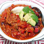 Featured image for Slow Cooker Turkey Chili