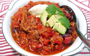 Featured image for Slow Cooker Turkey Chili