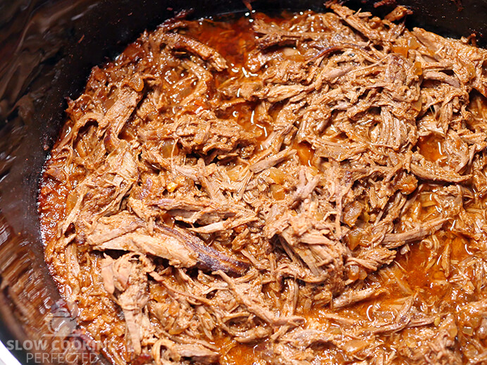 Beef Taco Meat in the Slow Cooker