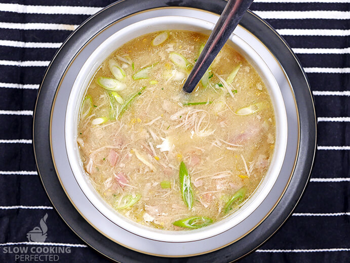 Slow Cooker Chicken and Corn Soup