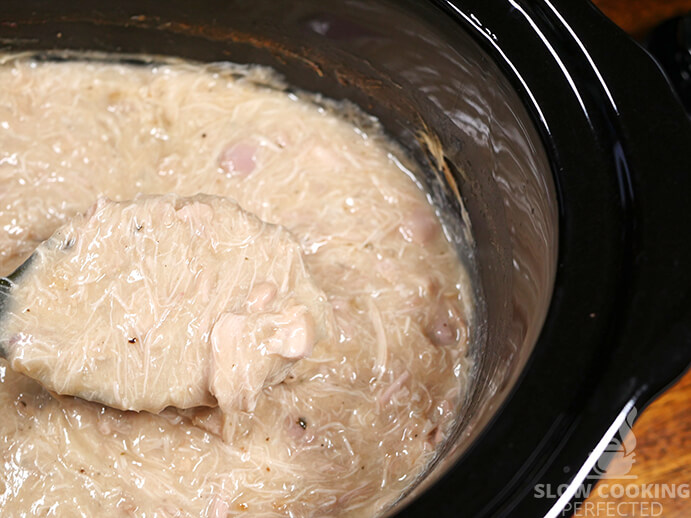 Chicken and Gravy in a Slow Cooker