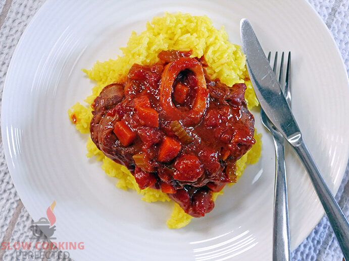 Osso Buco with Saffron Rice