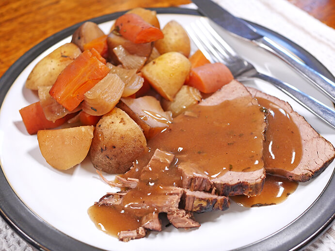 Slow Cooker Roast Beef