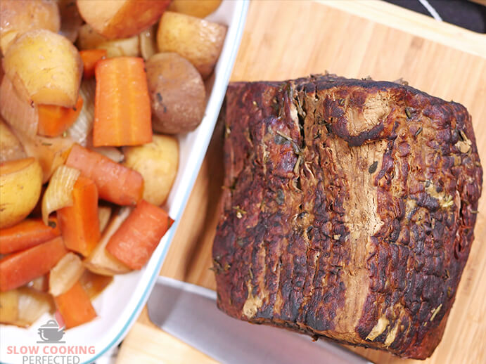 Slow Cooker Vegetables and Beef Pot Roast