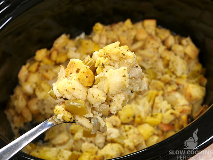 Slow Cooker Stuffing