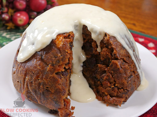 Slow Cooker Christmas Pudding - Slow Cooking Perfected